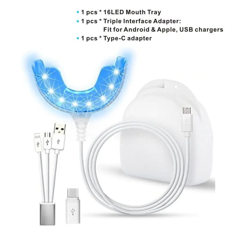 Blue Light Teeth Whitening Kit