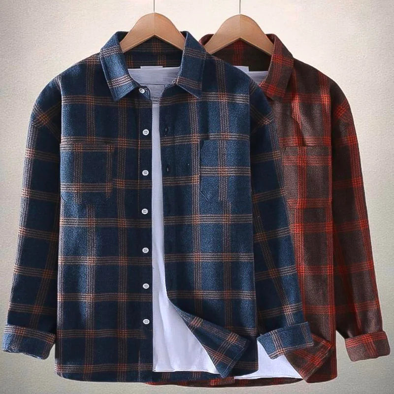 Plaid Flannel Shirt